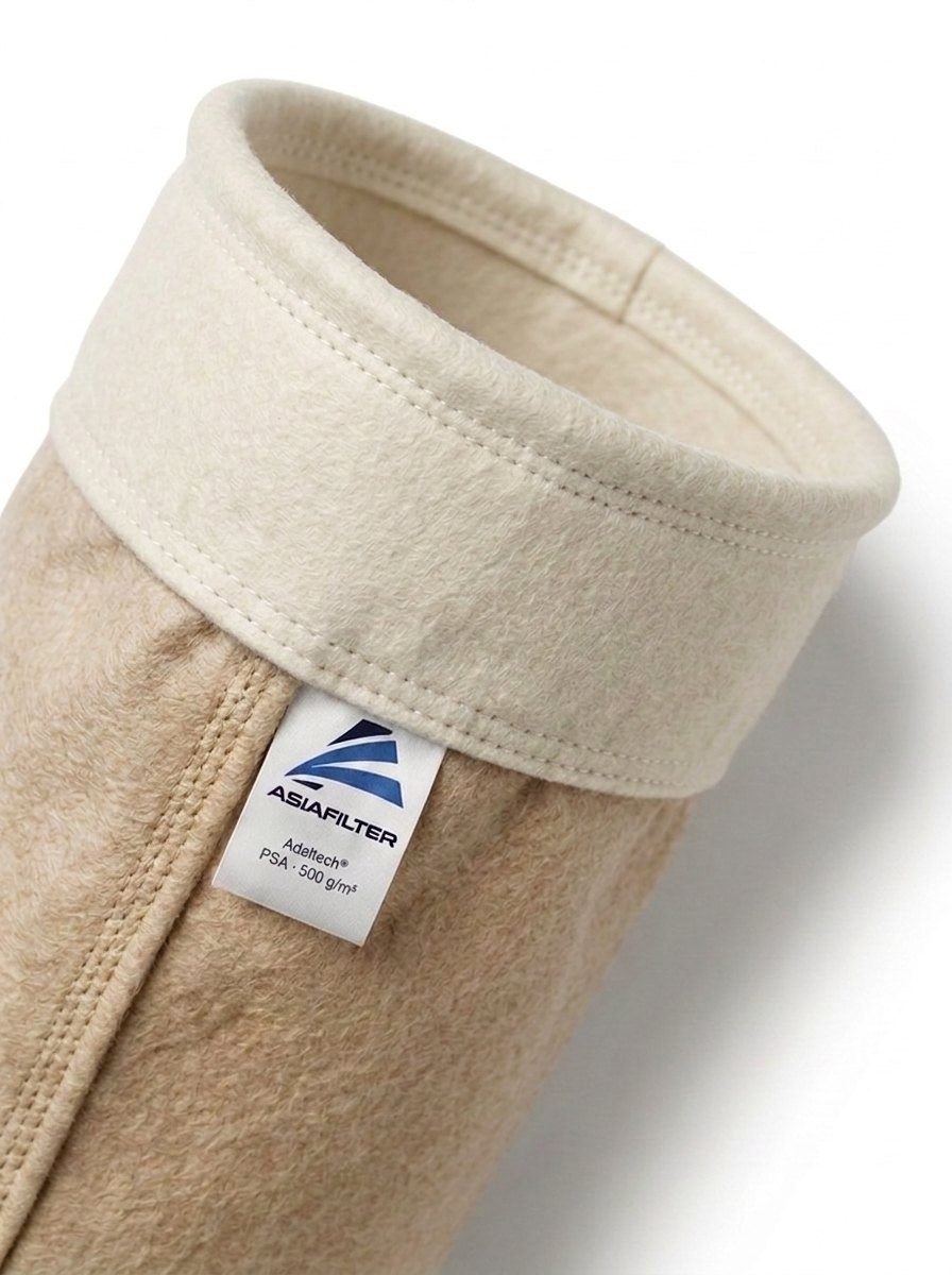 Cuff of a PSA filter bag