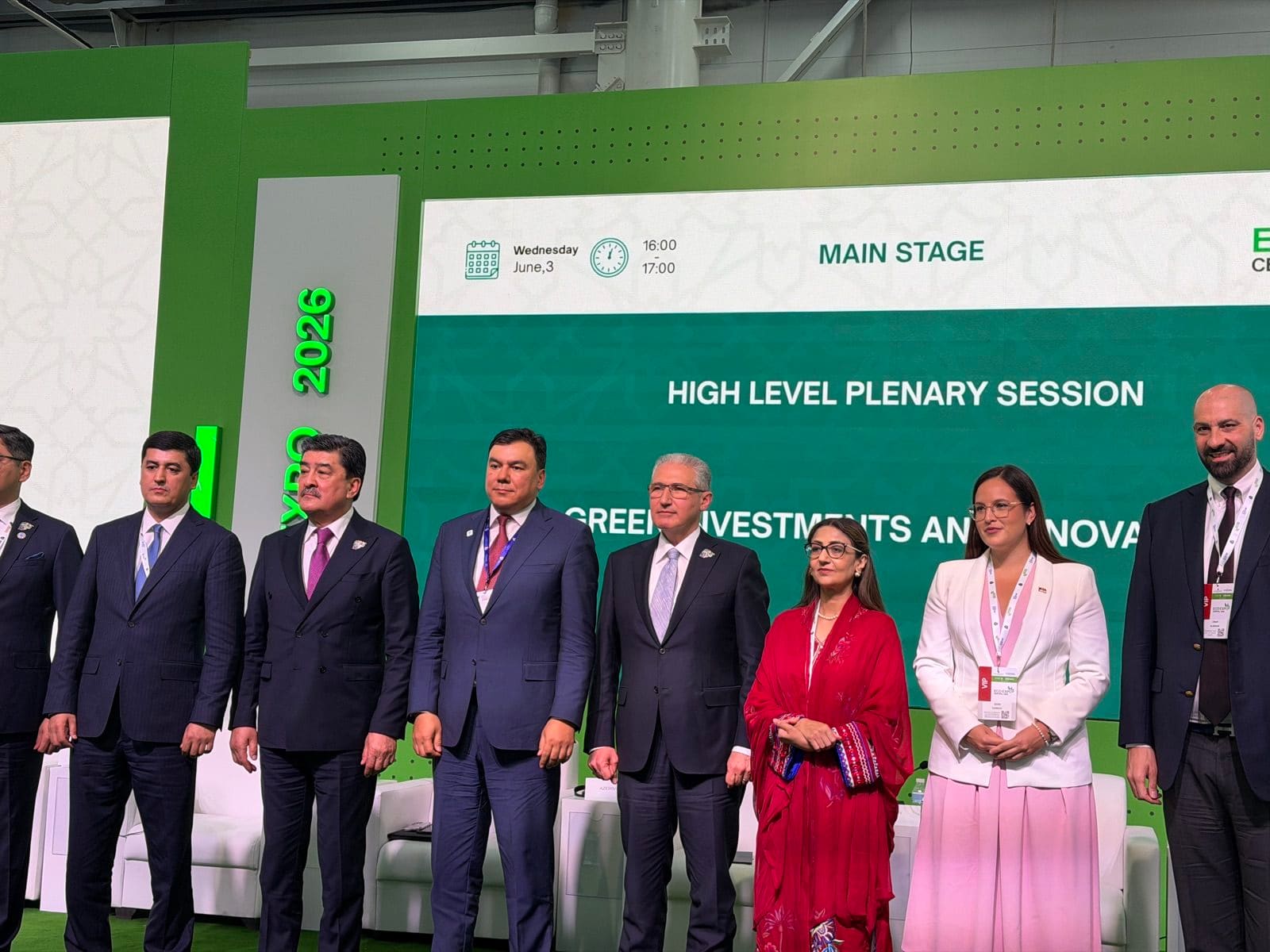 Samarqanddagi Eco Expo Central Asia 2026 xalqaro ko'rgazmasida ishtirok