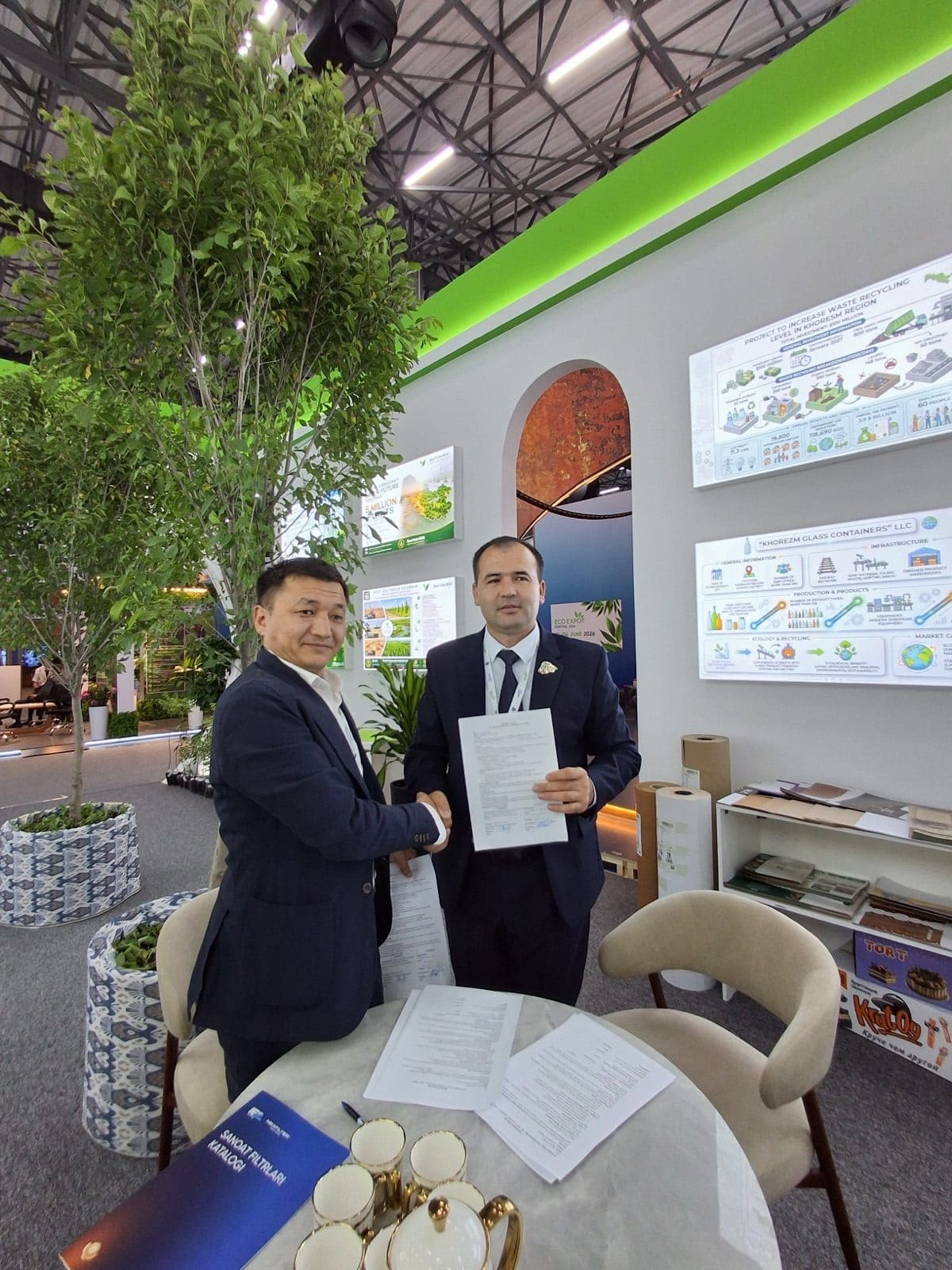 Samarqanddagi Eco Expo Central Asia 2026 xalqaro ko'rgazmasida ishtirok