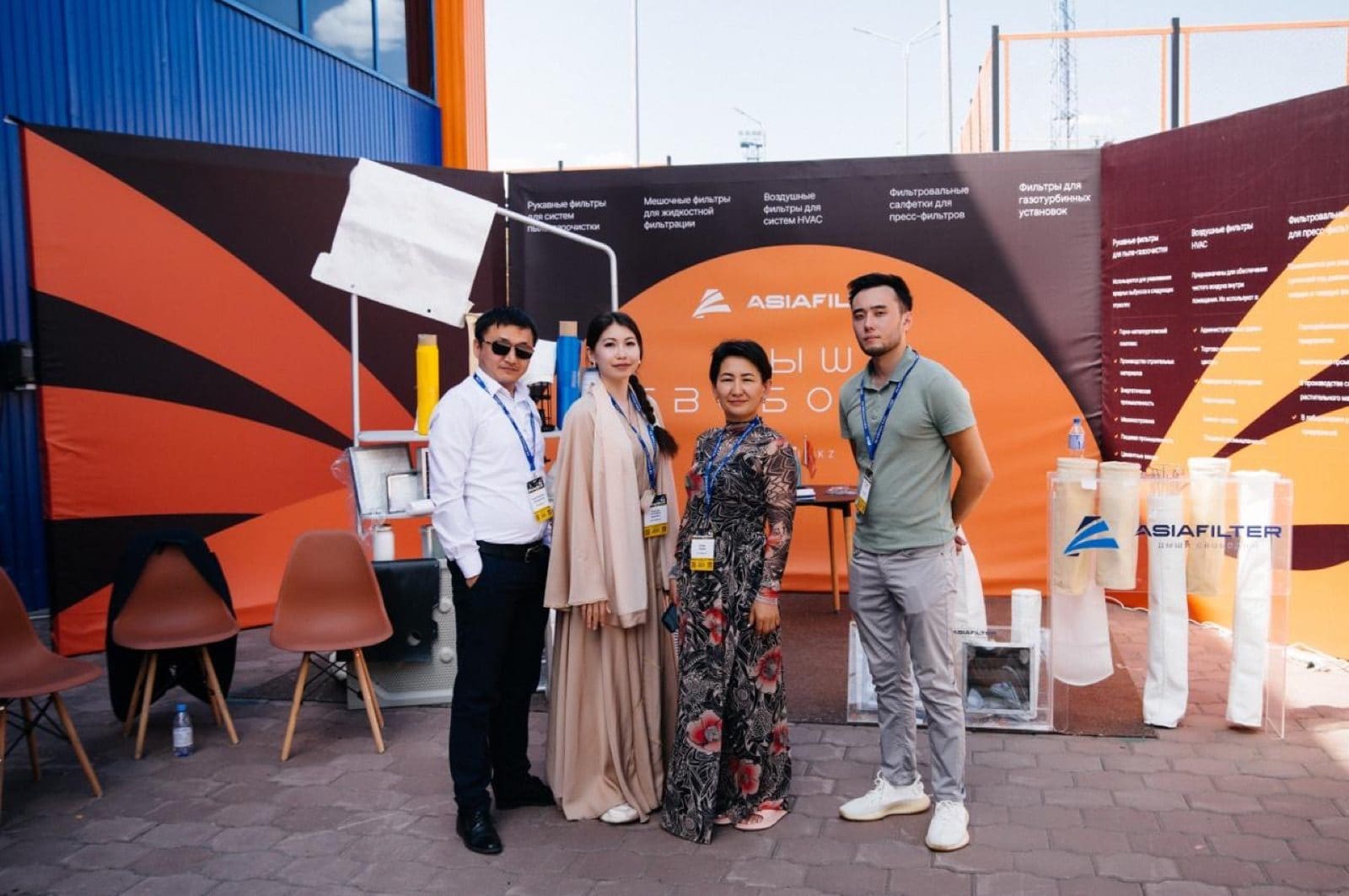 Karaganda shahridagi 19-Mining Week Kazakhstan 2024 xalqaro ko'rgazmasida ishtirok