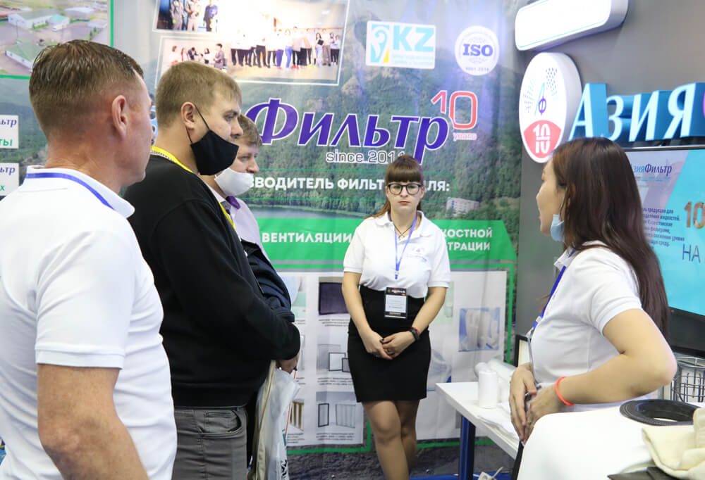Pavlodardagi MinTech filtrlar ko'rgazmasi